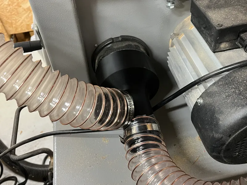 100mm to 2x 50mm Y-adapter