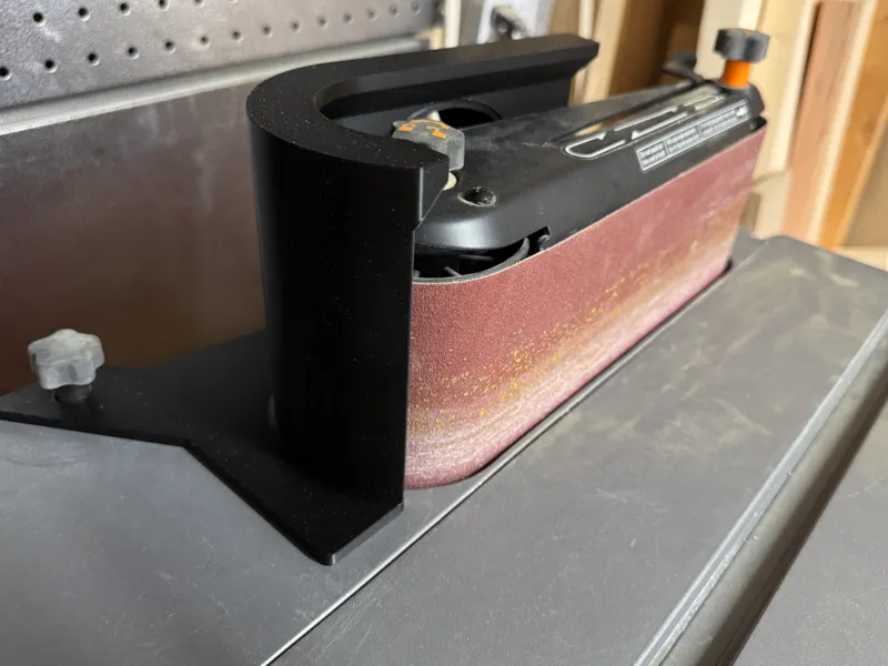 Rigid Spindle Sander Dust Shroud