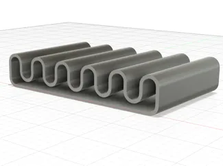 Soap dish Serpentine
