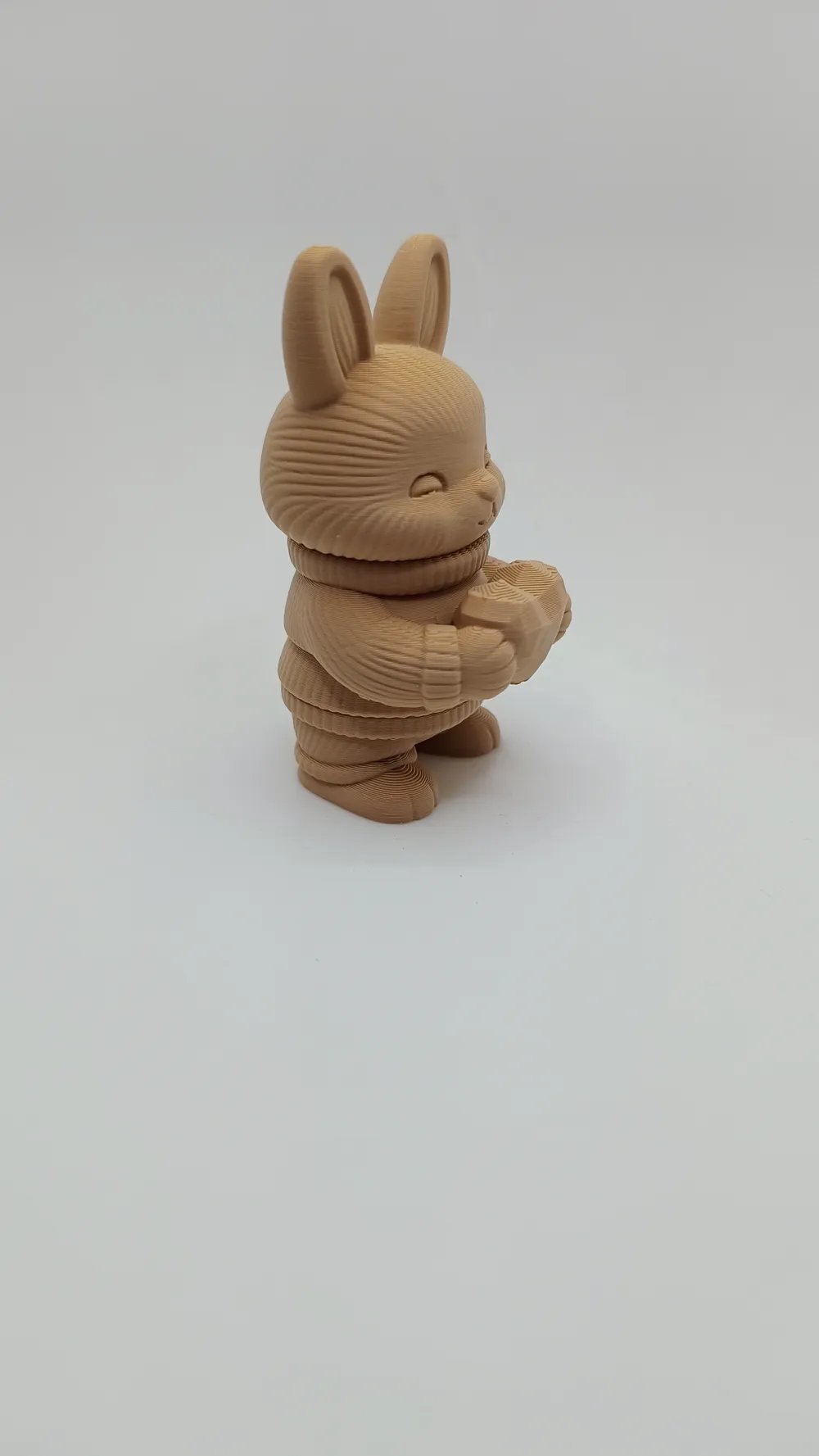Heart Bunny from the Cuddle Knit World - Free 3D Print Model - MakerWorld