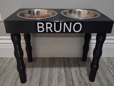 Modular Dog Bowl Stand