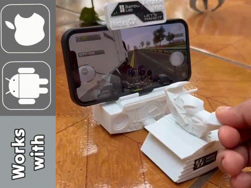 Mini Finger Moto GX Arcade Machine