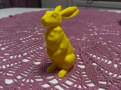 Rabbit statue - Free 3D Print Model - MakerWorld