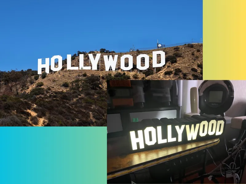 Lampada Hollywood