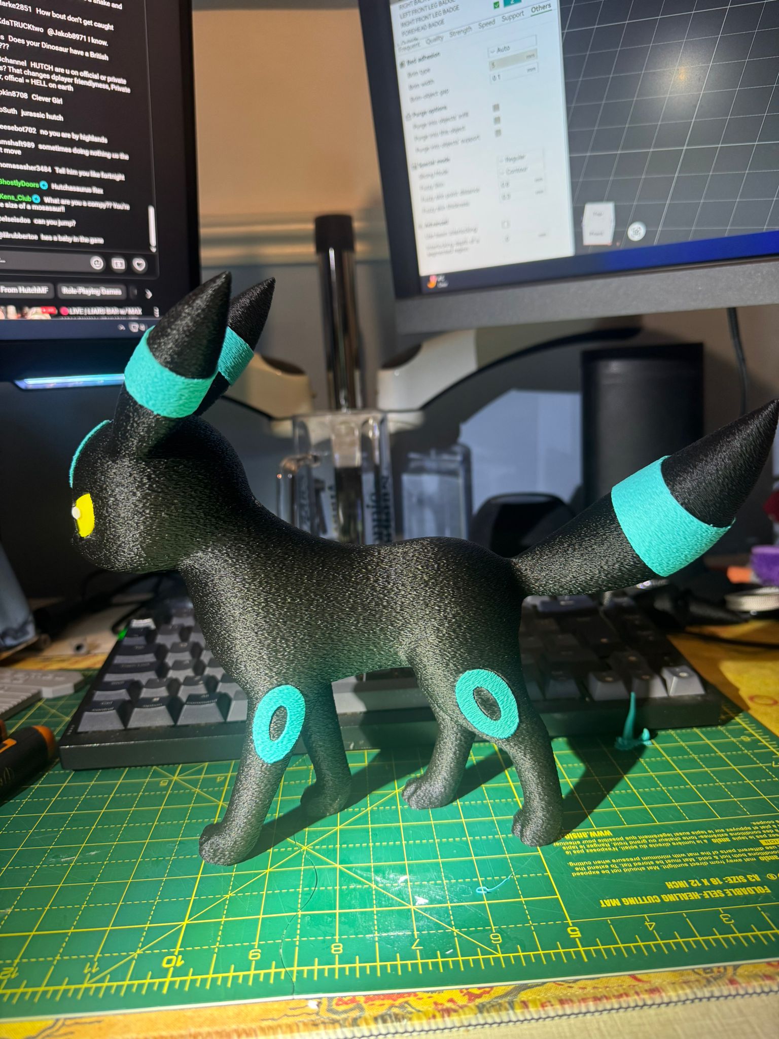 Miniatura 3 do modelo 3D Umbreon Multicolor
