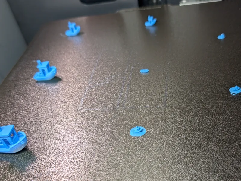 Benchy size test plate how small can you go