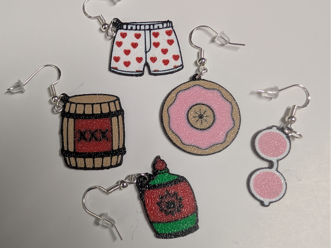 Loot Drop: Dungeon Crawler Carl Earrings Pack