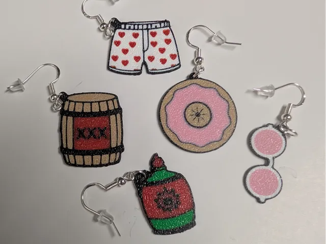 Loot Drop: Dungeon Crawler Carl Earrings Pack
