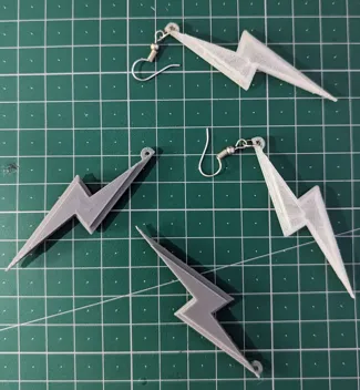 Lightning Bolt Earring