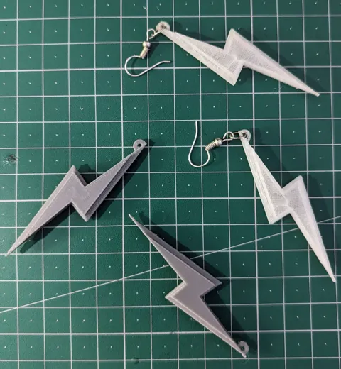 Lightning Bolt Earring