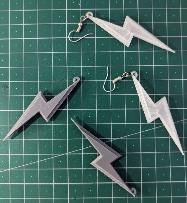 Lightning Bolt Earring