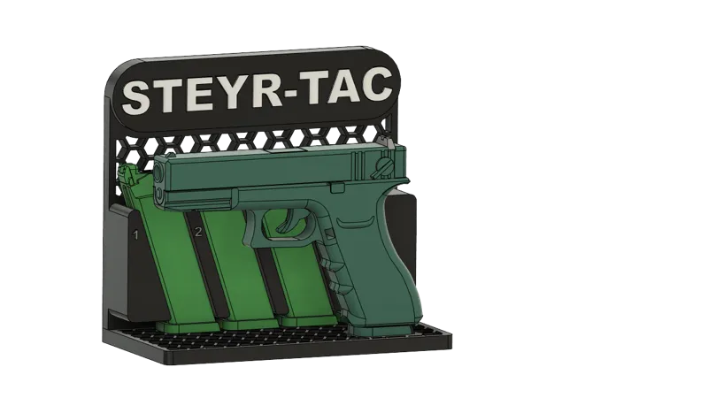 Glock 17/18 Halterung+Magazinhalterung