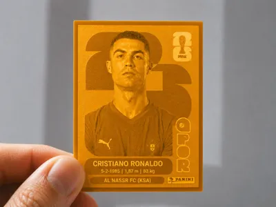 Cr7 3D Figurine (Panini Album 2026)