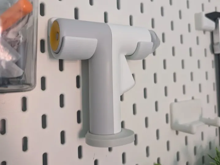 HOTO Glue Gun Holder for IKEA SKADIS