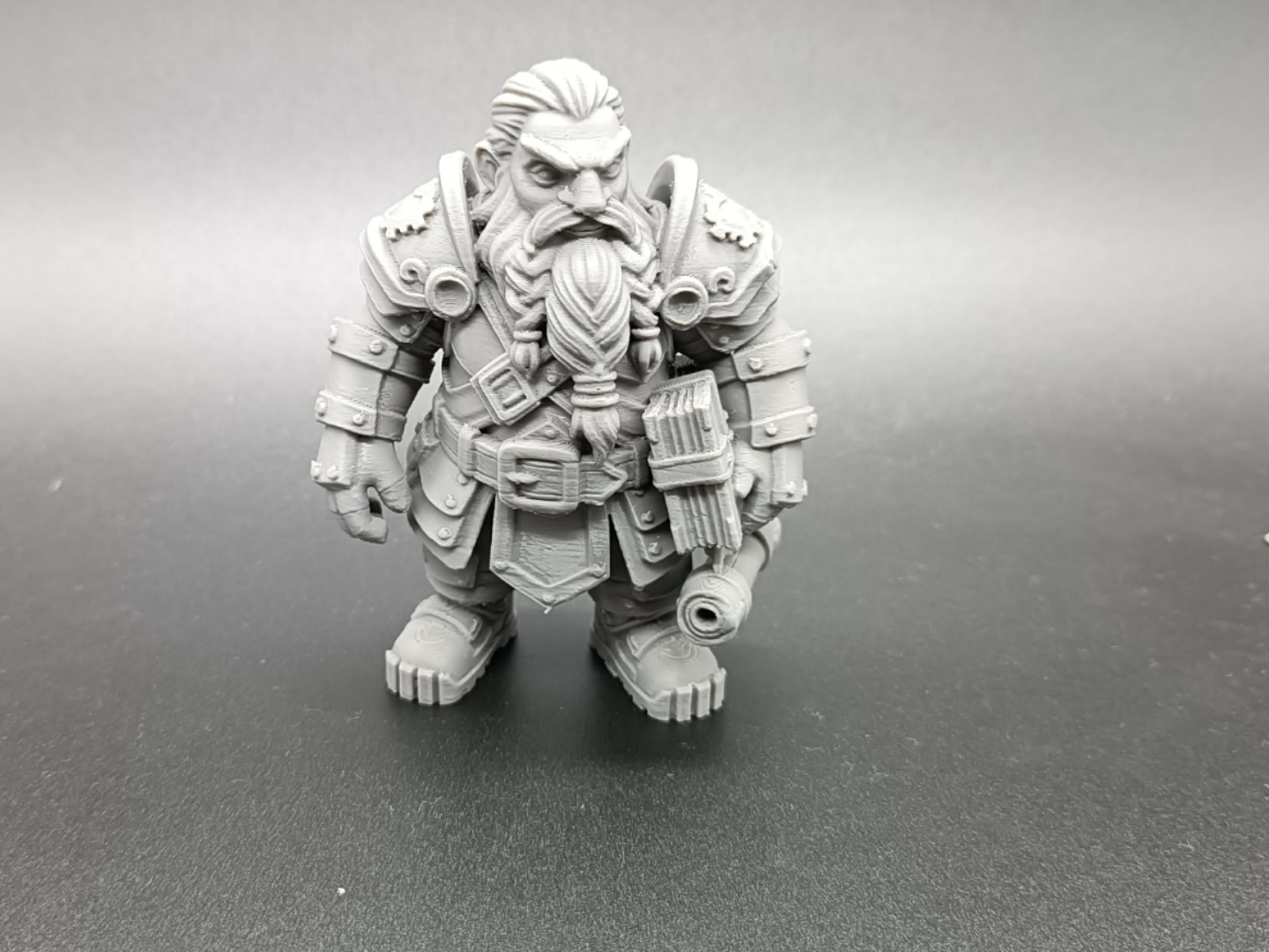 Steampunk Fantasy Dwarf Engineer