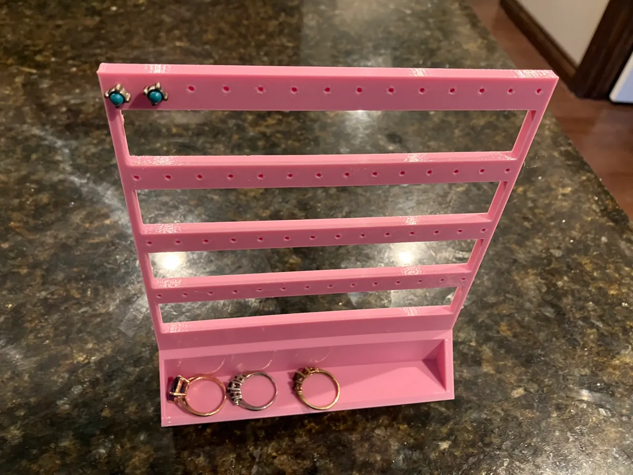 Earring and Ring Stand view 2