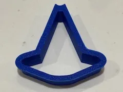 Traffic Cone Cookie Cutter