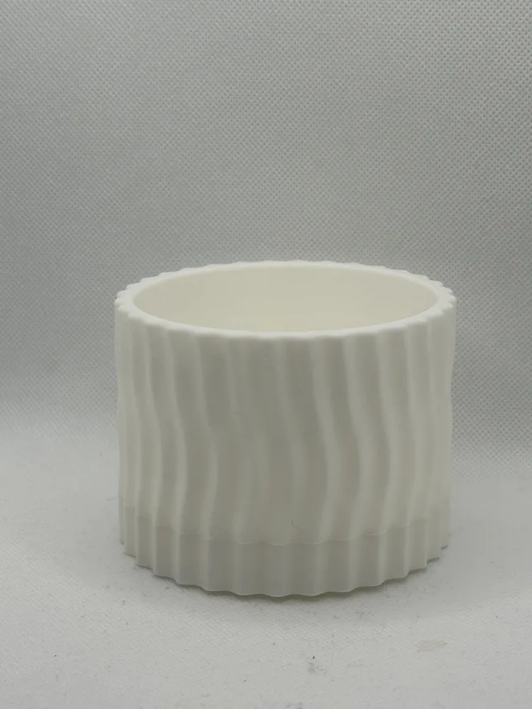 Planter With Drip Tray - Free 3D Print Model - MakerWorld
