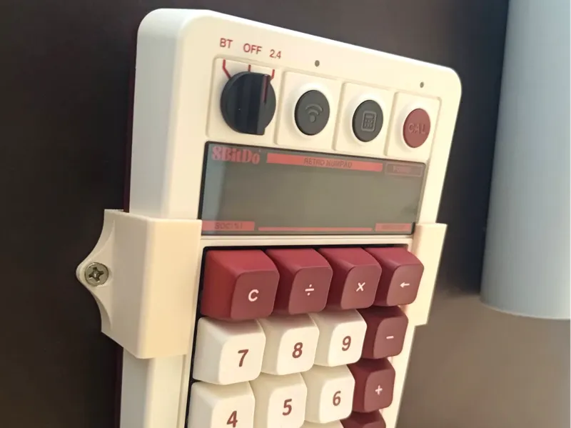 Mount for 8BitDo Numpad (Retro 18 Mechanical)