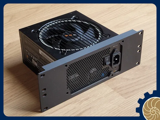 10-დუიმიანი 2U ATX PSU სამაგრი