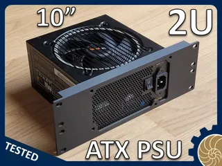 10-დუიმიანი 2U ATX PSU სამაგრი thumbnail 2