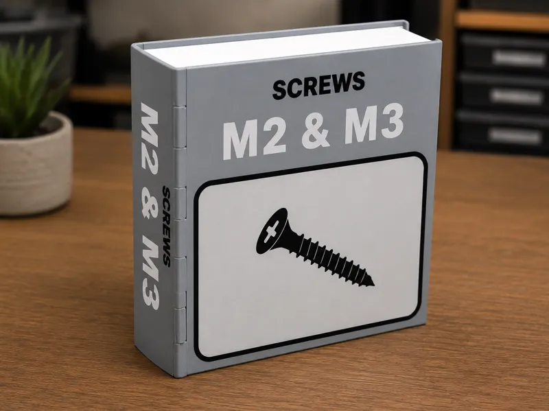 Bookfinity M2 & M3 Screw Storage Box