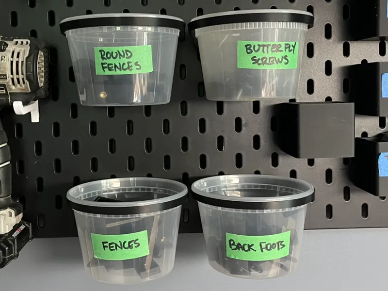 Skadis Holder for Standard Deli Containers
