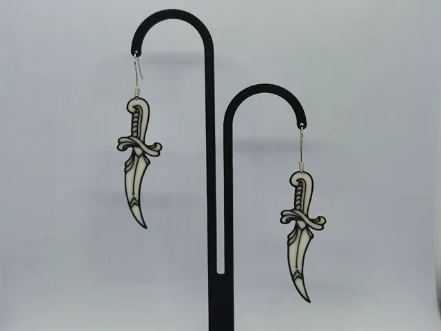 Aretes Dagas del Alba