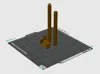 0.2mm layer, 2 walls, 15% infill single color
