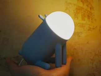 胶囊狗<Capsule dog>小夜灯宜家缩小款