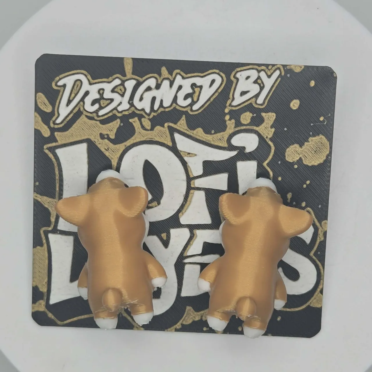 Corgi Chomper Earrings view 3