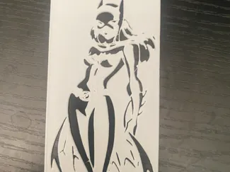 Batgirl Stencil