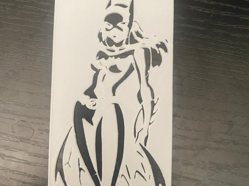 Batgirl Stencil