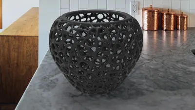 Voronoi bowl