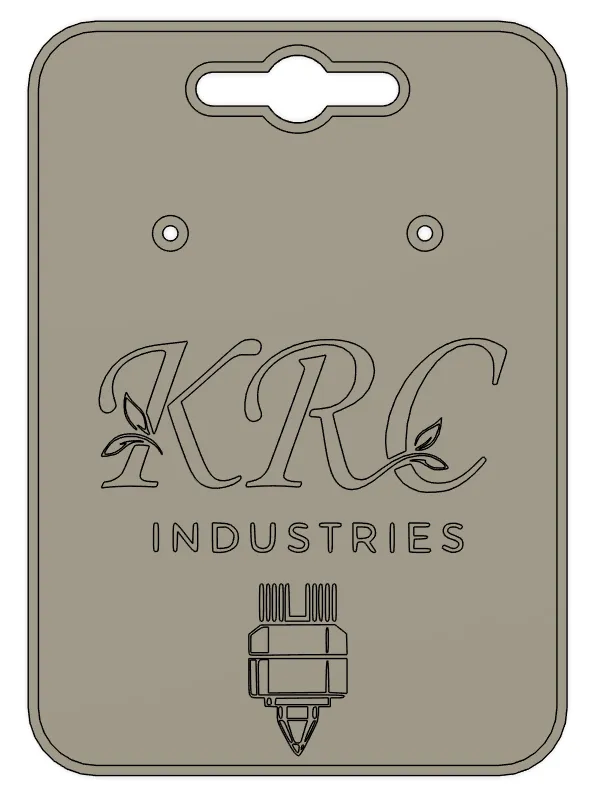 Earring Holder Card KRC Industries view 3