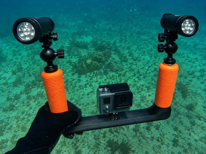 Actioncam dive-rig GoPro, Insta360