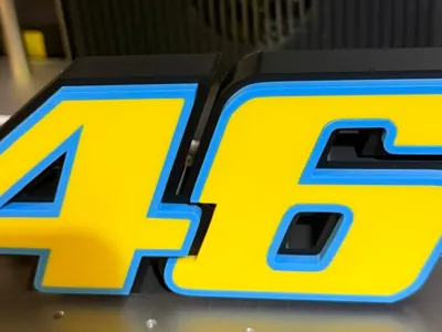 Number 46 Valentino Rossi