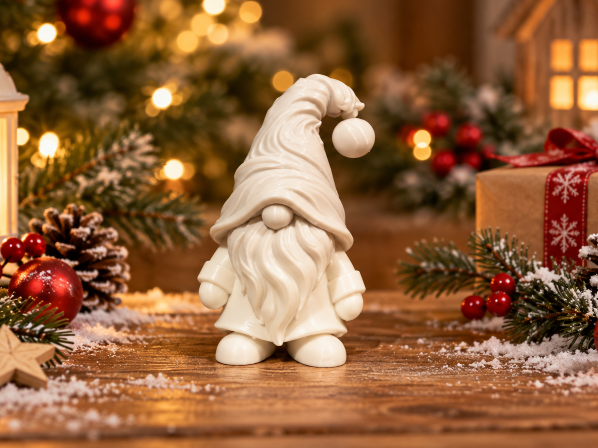 Japandi Christmas Gnome 3D model by Styllusak