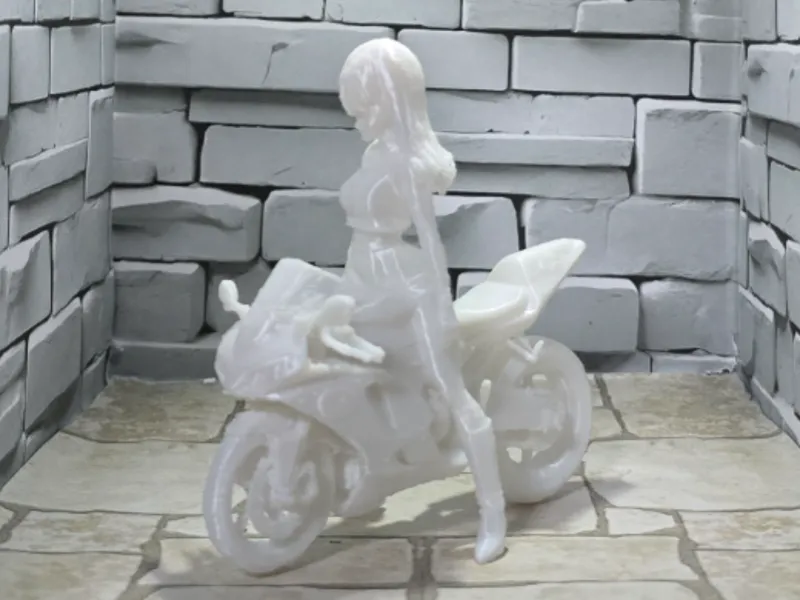 Action Figure _ bruma motorcycle