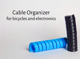 Cable Organizer for bicycles and electronics