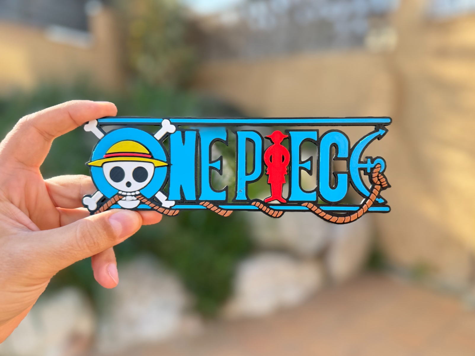 One Piece – Multicolor Layers + Keychain