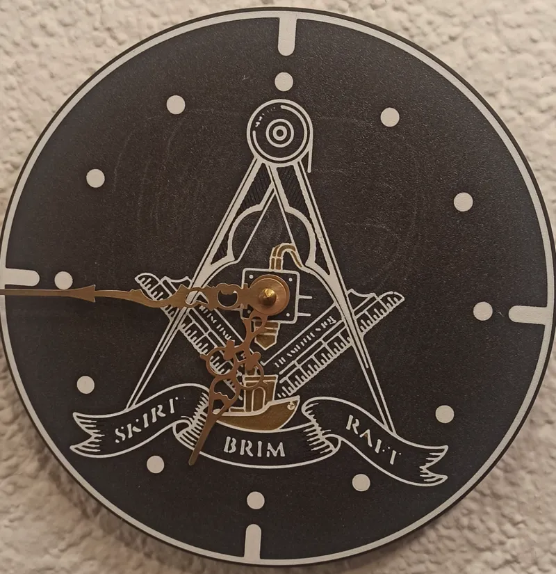 Freischmelzer Wanduhr