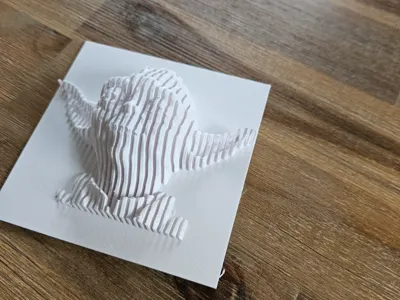 Yoda - Wall Art - Layered Sculpture