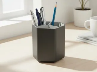 Pen Holder, Organizer, Hexagon