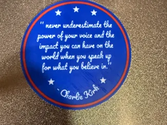Charlie Kirk coaster 3