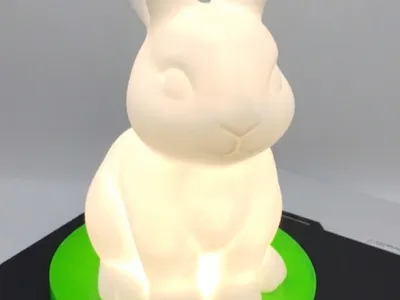 Bunny lamp