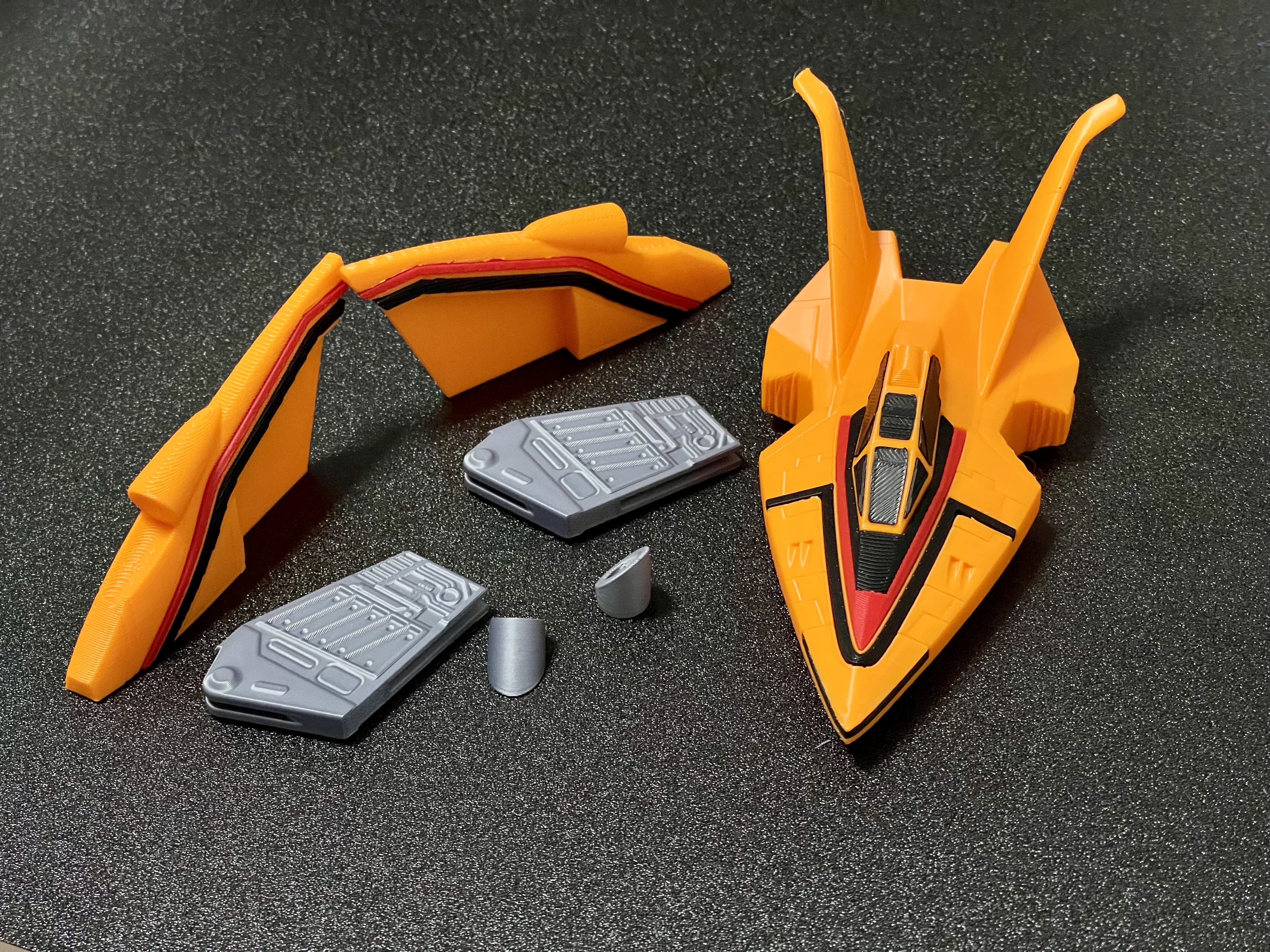 Miniatura 1 do modelo 3D 胜利飞燕号（可动版）