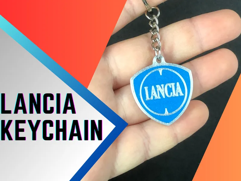 Lancia Keychain