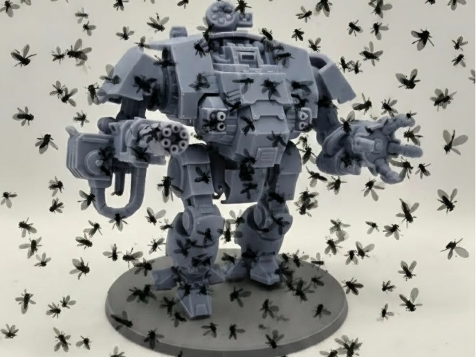 Space Man Redeeming Dead Robot - 1