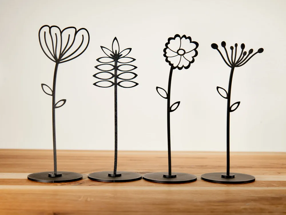 Decorative Flowers with Stand - Deco Flower Chapter 2 - Free 3D Print ...